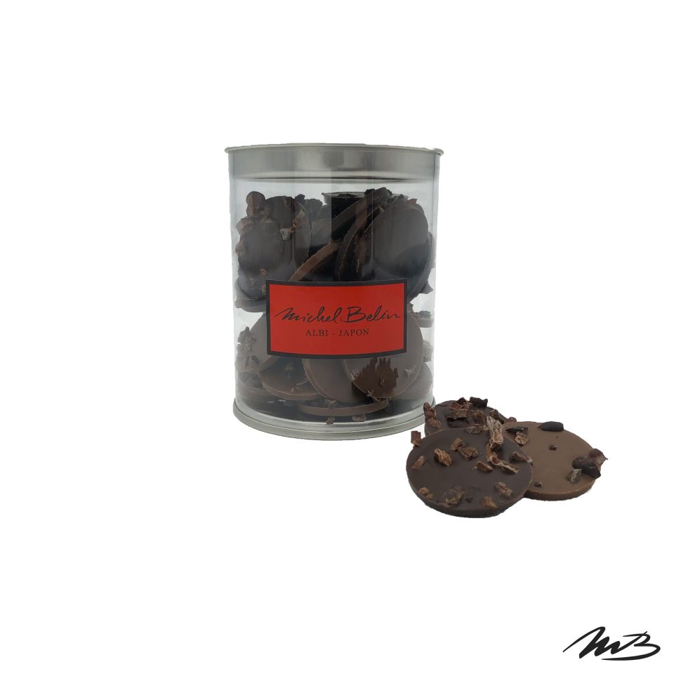 Tubo Pastille Noir et Lait-Michel Belin chocolat Albi