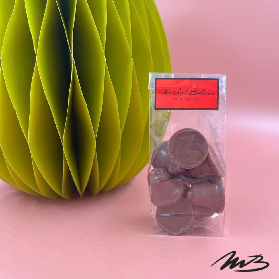 Cloches praliné chocolat au lait